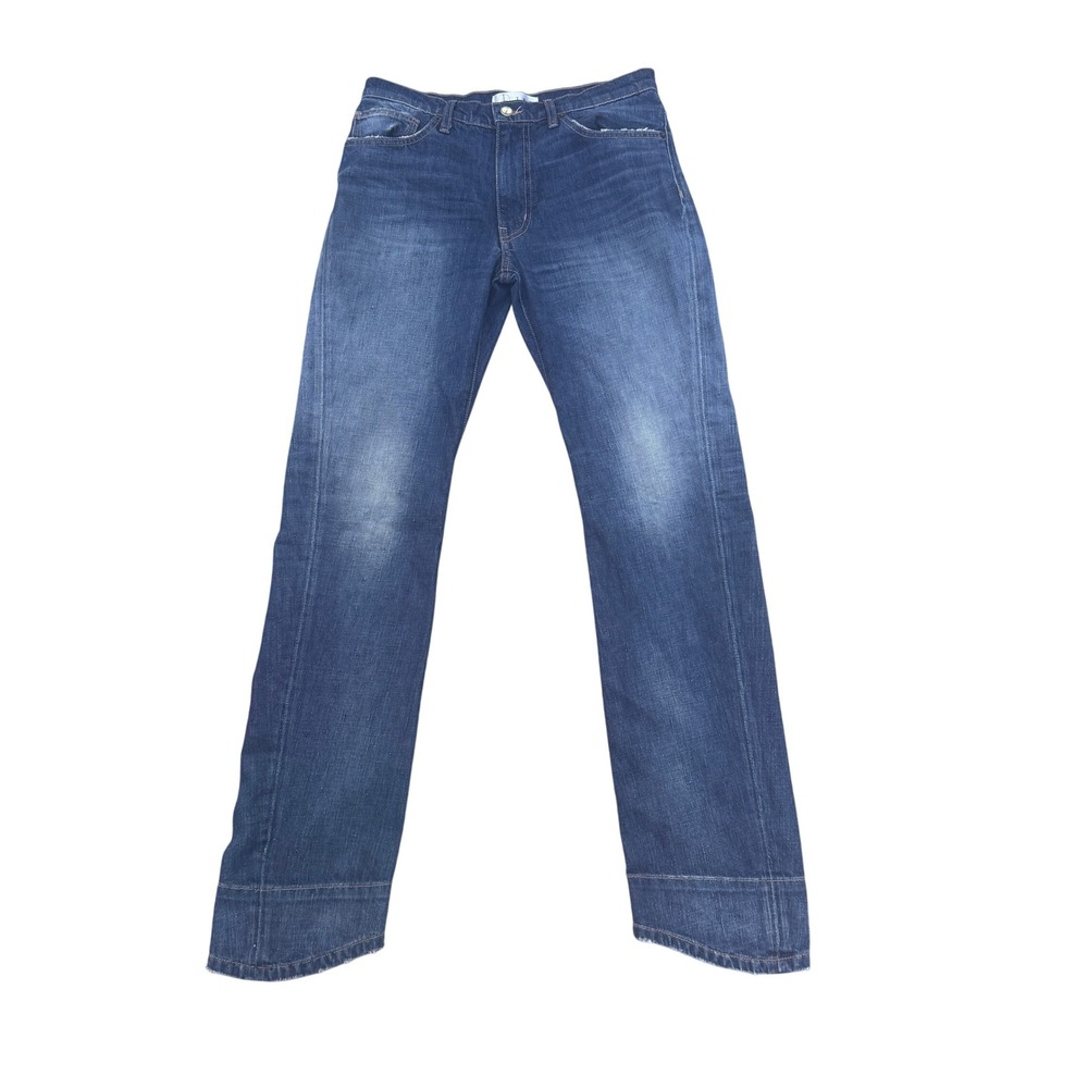 TRE by Natalie Ratabesi Jeans Womens Size 27 Blue Denim Straight Leg Made in USA